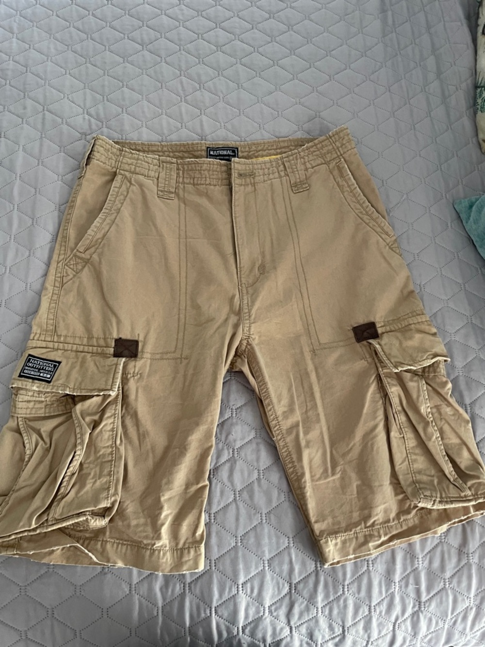 Gear Men's Tan Cargo Shorts